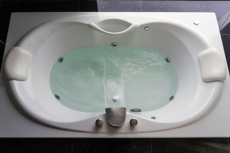 Modern Bathtub with Jets
