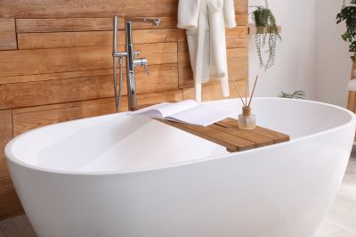 Oval Drop-In Bathtub