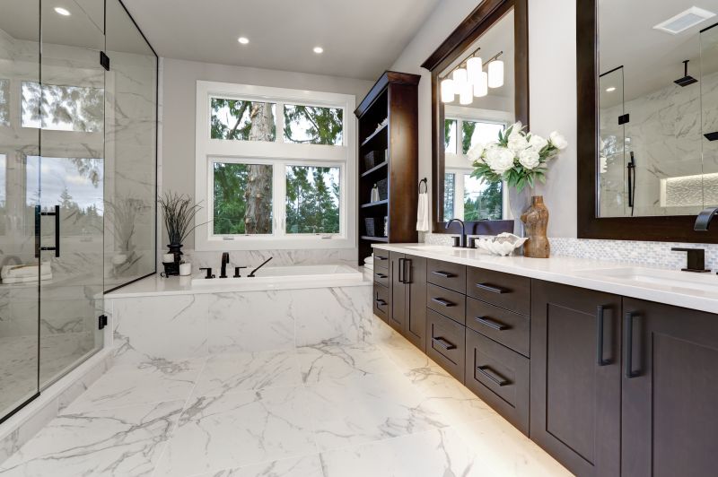 Contemporary Bathroom with Elegant Finishes